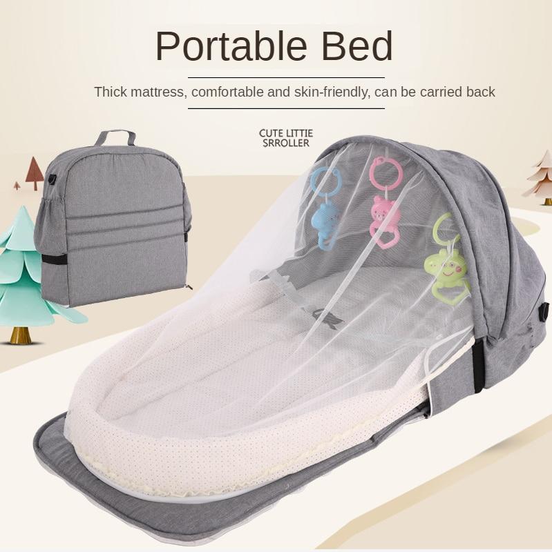 Multipurpose Foldable Baby Bed with Mosquito Net